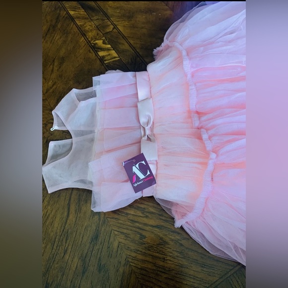 Girl wedding flower girl birthday party Christmas gift princess dress - Picture 9 of 11